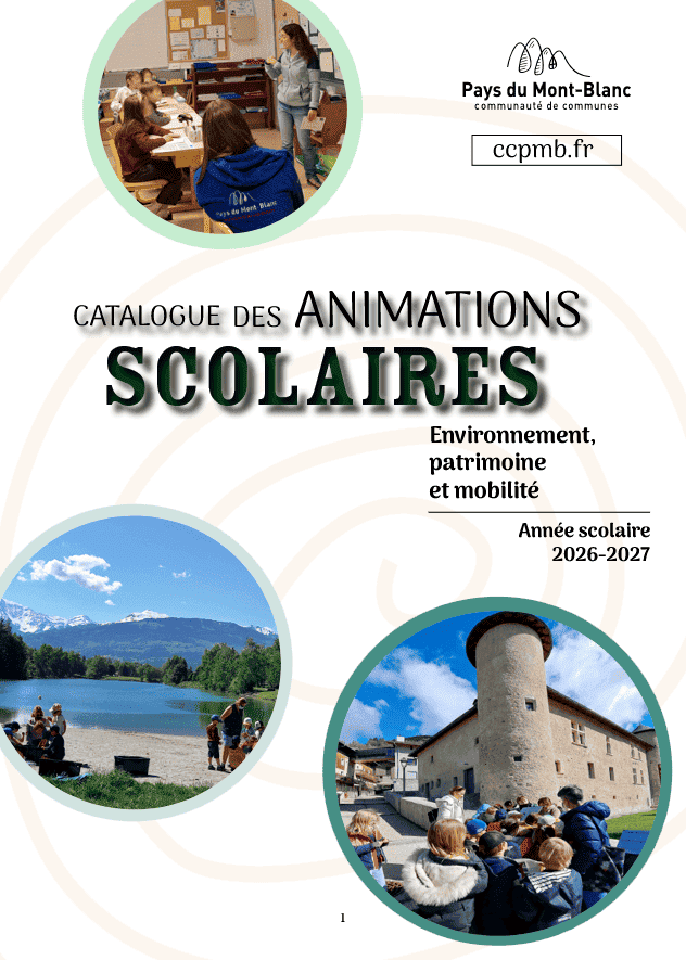 Catalogue des animations 2026-2027
