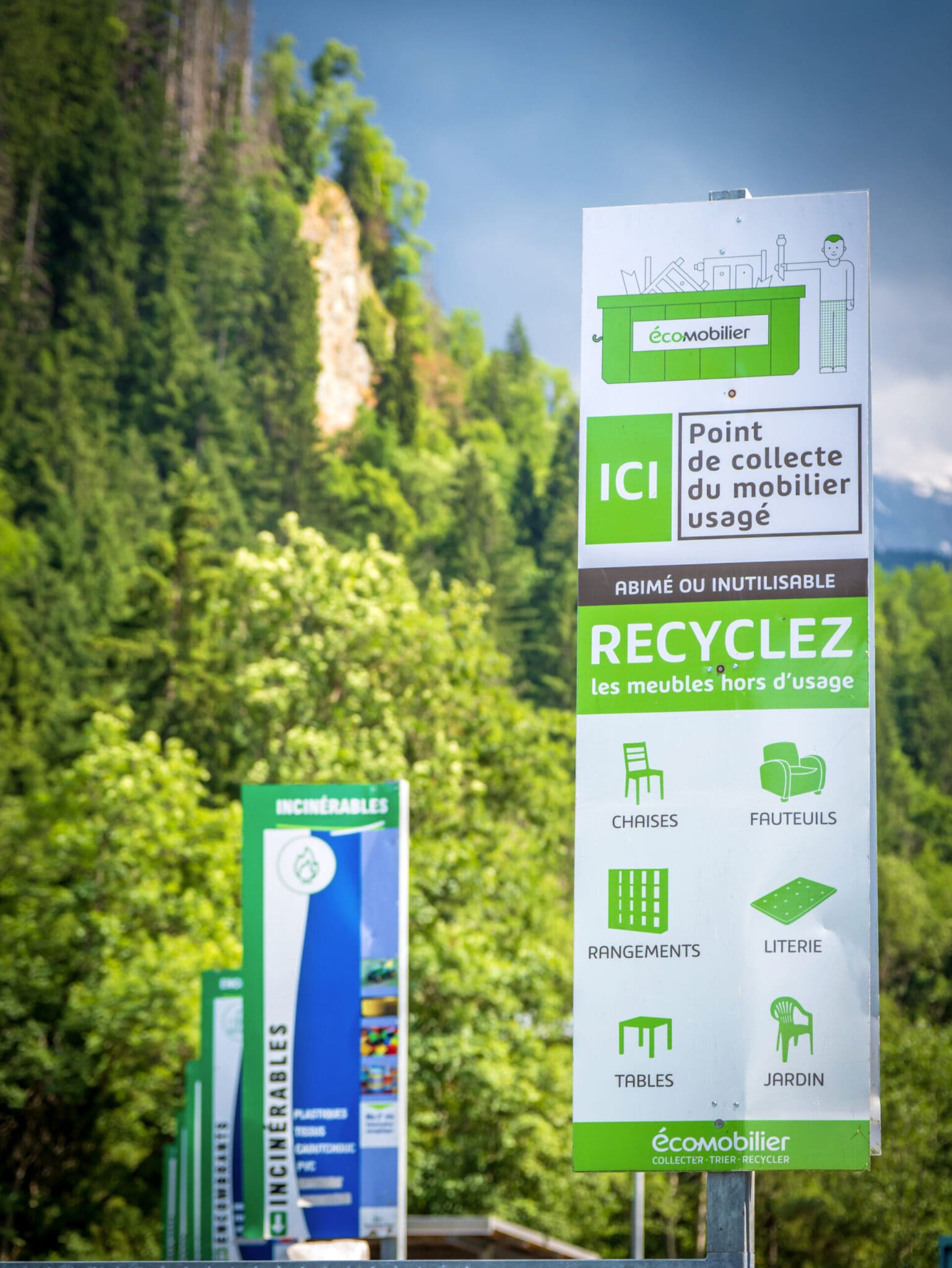 déchèterie pays du mont-blanc déchets donnerie réemploi