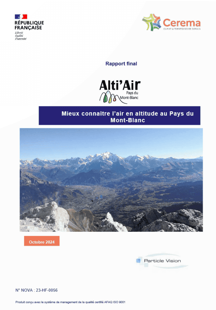 Alti&rsquo;Air : Rapport final