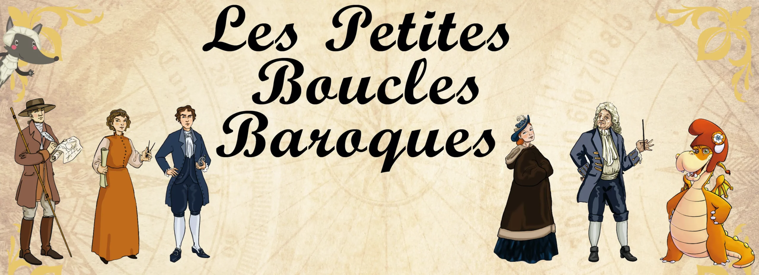 Découvrez les parcours ludiques des Petites Boucles Baroques !