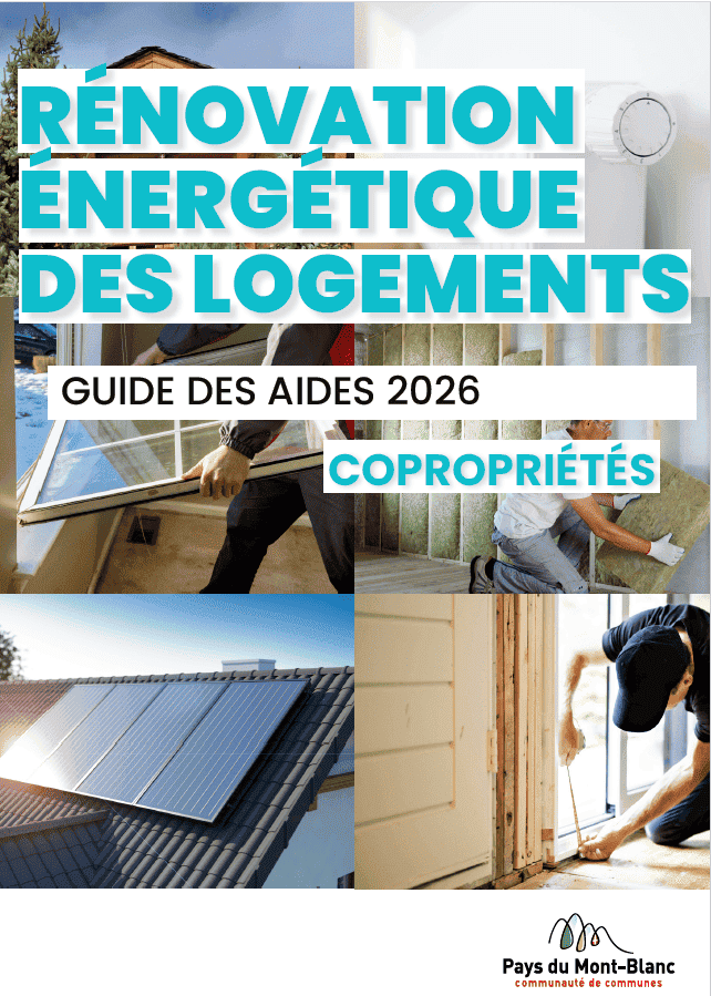 aides rénovation énergétique copropriétés pays du mont blanc